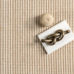 Rugs USA 2'6" x 10' Patricia Handmade Jute and Wool Indoor Runner Rug, Solid Farmhouse Design, Natural Fiber, for Bedroom, Living Room, Hallway, Office, Kitchen, Entryway, Ivory - size: 2'6" x 10' (Rectangular)