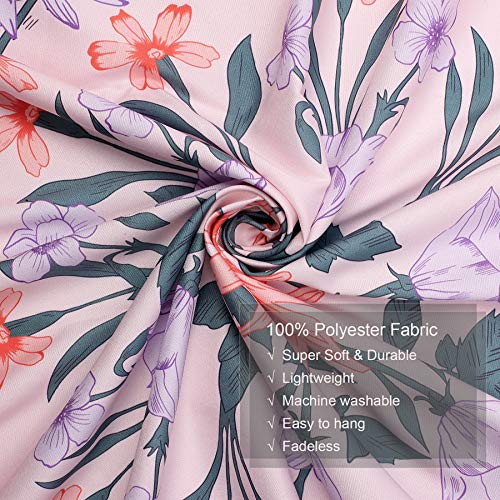 Simpkeely Mandala Floral Medallion Tapestry, Sketched Clara Flower Plant Boho Wall Hanging, Bohemian Tapestries for Bedroom Living Room Dorm Home Décor 59.1 x 80 Inches (Pink) - color: Pink, size: 80"L x 59.1"W