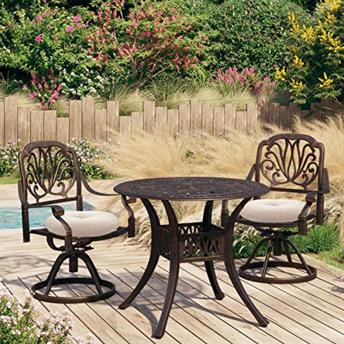 Bistro Chair Cushions 15 inch,Set of 2,Tufted Round Chair Cushions with Ties,15"x15"x4",Water Resistant Round Seat Cushion for Barstool Chairs,Patio Garden Kitchen Outdoor Furniture(Antique Beige) - color: Antique Beige, size: 15"x15"