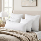 MIULEE 20x26 Pillow Inserts (Set of 2) -Decorative Throw Pillow with 100% Cotton Cover Rectangle for Sofa Couch