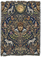 Pure Country Weavers Monster Wolf Man Blanket - Fantasy Gift - Tapestry Throw Woven from Cotton - Made in The USA (72x54) - color: Monster Wolf Man, size: 72x54