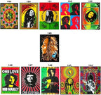 Rastogi Handicrafts Cotton Tapestry Indian Goddess Indian Deity 40" X 30" Poster Size Tapestry - color: Bobmarley-g