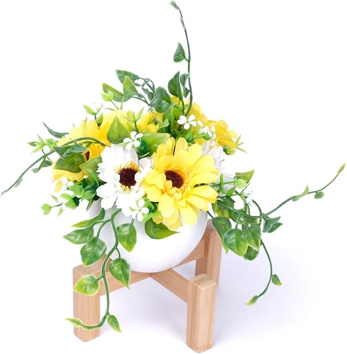 Wooden Plant Stand,Indoor Plant Stand,Boho Plant Holder,Plant Display Rack for Home,Office Accessory (1)