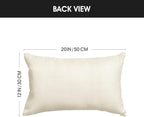 AVOIN colorlife Boho Throw Pillow Cover, 12 x 20 Inch Bohemia Ethnic Style Carpet Pattern Cushion Case for Sofa Couch