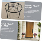 YARNOW Metal Plant Stand Iron Flower Pot Stand for Flowerpot Shelf for Home Decor