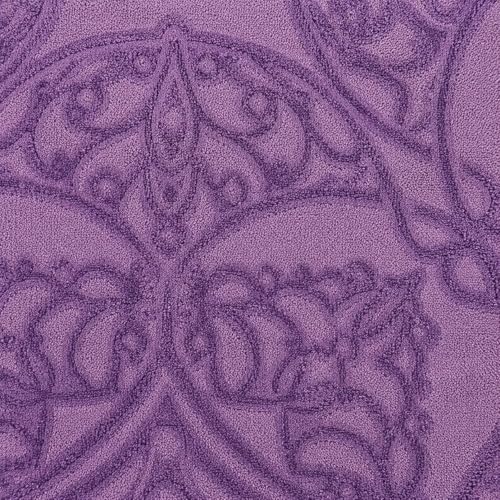 100% Cotton Throw Blanket for Couch Sofa or Bed All Season Terry Blankets & Throws, Lightweight & Breathable Cotton Blanket, Picnic Rug, Terry Bed Sheet (Byzantium) - color: Byzantium