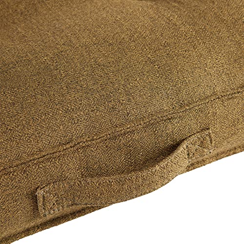 South Pine Porch Mila Square Tufted Pillow Style Dog Bed, Moss, Medium (32" x 32") - color: Moss, size: Medium (32" x 32")