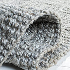 SAFAVIEH Natural Fiber Collection Runner Rug - 2'3" x 15', Grey, Handmade Farmhouse Jute, Ideal for High Traffic Areas in Living Room, Bedroom (NF730F) - color: Grey, size: 2'3" x 15' (Runner)