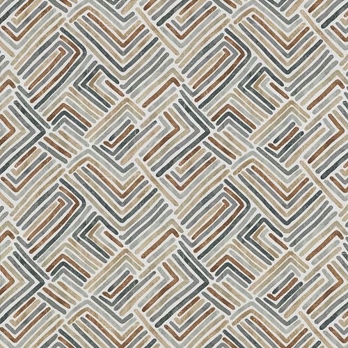 Pillow Perfect Geometric Indoor/Outdoor Wicker Chair Seat Cushion, Tufted, Weather, and Fade Resistant, 19" x 19", Estie Rattan, 2 Count - color: Estie Rattan
