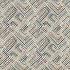 Pillow Perfect Geometric Indoor/Outdoor Wicker Chair Seat Cushion, Tufted, Weather, and Fade Resistant, 19" x 19", Estie Rattan, 2 Count - color: Estie Rattan