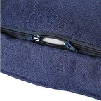 South Pine Porch Mila Square Tufted Pillow Style Dog Bed, Cobalt, Small (24" x 24") - color: Cobalt, size: Small (24" x 24")