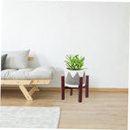 Plant Stand Boho Style Wooden Flowerpot Holder Indoor Plant Stands Solid Wood Pot Rack