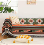 Lqprom Southwest Throw Blankets Aztec Southwestern Throws Cover Boho Native American Blankets for Gift Sofa Table Bed Living Room Decor Outdoor Camping Picnic Tent Beach Car Traveling 51"x63"
