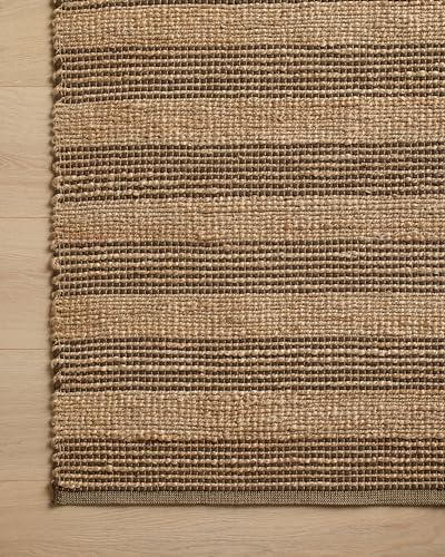 Loloi Chris Loves Julia Judy Collection JUD-06 Natural/Chocolate 2'-3" x 3'-9" Accent Rug - color: Natural / Chocolate, size: 2'3" x 3'9" (Rectangular)