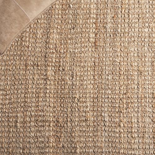 SAFAVIEH Natural Fiber Collection Accent Rug - 4' x 6', Natural, Handmade Farmhouse Jute, Ideal for High Traffic Areas in Entryway, Living Room, Bedroom (NF730C) - color: Natural, size: 4' x 6' (Rectangular)