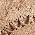 SAFAVIEH Natural Fiber Collection Area Rug - 9' Round, Natural, Handmade Boho Country Charm Jute, Ideal for High Traffic Areas in Living Room, Bedroom (NFB252A) - size: 9' (Round)