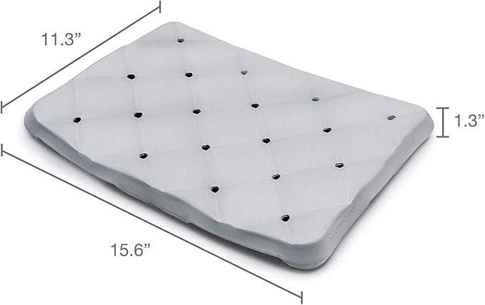DMI Bath Seat Foam Cushion for Transfer Benches, Shower Chairs, Bath Chairs, Stadium Seats, Bathtub Cushion or Kneeling Mat, FSA HSA Eligible, Kneeling Pad, (Pack of 18)