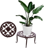 Metal Plant Stand Boho Style Flower Pot Holder Tall Indoor Plant Stands for Decorative Flower Display