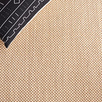 SAFAVIEH Natural Fiber Collection Area Rug - 2'6" x 4', Maize & Brown, Sisal, Woven Design with Border (NF141C) - color: Maize/Brown, size: 2'6" x 4' (Rectangular)