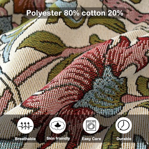 Hopstar Woven Tapestry Blanket with Tassels Hippie Room Decor Boho Cotton Throw Blanket for Couch Bed Outdoor Double Sided (Golden Lily, 51"x63") - color: Golden Lily