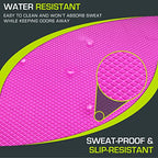 ProsourceFit Exercise Balance Pad, Non-Slip Cushioned Foam Mat & Knee Pad for Fitness and Stability Training, Yoga, Physical Therapy - color: Pink, size: XL - (18.75" x 15")