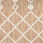 Nourison Home Positano Jute 6' x 9' Area Rug - Easy Clean, Non Shedding, Bed Room, Living Room, Dining Room, Kitchen (6' x 9') - color: Jute, size: 6' x 9' (Rectangular)