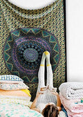 Popular Handicrafts Kp636 Twin hippie Mandala Wall Art Hippie Wall Hanging Bohemian Bedspread Exclusively