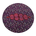 32" Peacock Mandala Bohemian Yoga Meditation Floor Pillow Cover Comfortable Home Car Bed Sofa Cushion Couch Seating Large Zipped Throw (32 inches, Pink Purple) - color: Pink Purple