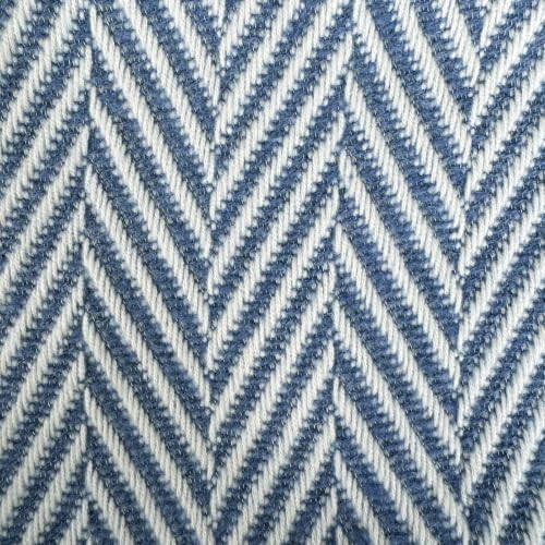 vctops Boho Throw Pillow Cover Blue and White Knitted Woven Pillow Cushion Cover Arrow Knit Decoration Square Pillowcase for Sofa Couch Bedroom Living Room (Blue,18"x18") - color: Blue, size: 18" x 18" (Pack of 1)