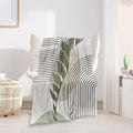 Boho Mid Century Throws Blankets Beige Yellow Modern Abstract Throw Blankets Minimalist Sun Boho Geometric Aesthetic Soft Warm Bed Bedding Women Blankets for Couch Bedroom Office 60"x80"