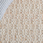 SAFAVIEH Natural Fiber Collection Area Rug - 2'3" x 8' Runner, Natural & Silver, Handmade Jute & Wool, Ideal for Living Room, Hallway, Foyer, Entryway, Bedroom (NFB225G) - color: Natural/Silver, size: 2'3" x 8' (Runner)