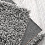 Pllieay 72x118 Inch Non Slip Final Backing Cloth, Vinyl Primary Tufting Cloth Backing Fabric, Non Slip Pad with Plum Blossom Pattern for Carpets Rug Tufting Gun Cushion Punch Needle - size: 6' x 9'10" (Rectangular)