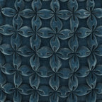 SIMPLIHOME Renee Round Pouf - 20 inch Wide Upholstered Velvet Ottoman in Teal, Boho Footstool or Extra Seating for Living Room or Bedroom with Button-Tufted Pleated Design, Assembled