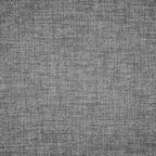 HomePop 25" Button Tufted Round Storage Ottoman - Gray Woven - color: Gray Woven