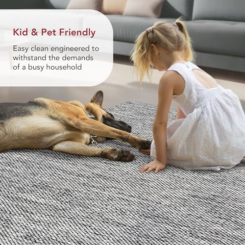 nuLOOM Alessi Solid Farmhouse Cotton Area Rug, 9' 6" x 13' 6", Grey - color: Grey, size: 9'6" x 13'6" (Rectangular)