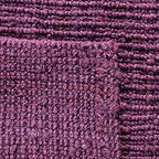 SAFAVIEH Natural Fiber Collection Runner Rug - 2'6" x 8', Purple, Handmade Jute, Farmhouse Style, Chunky Textured Thick Pile (NF447B) - color: Purple, size: 2'6" x 8' (Runner)