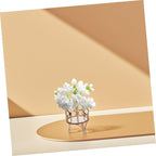 Unique Rattan Plant Stand Greenery Decor Flower Pot Holder for Outdoor Indoor Boho Style Flower Stands for Plants Decorative Planter Display Rack