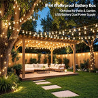 33Ft 80LED Star String Lights Battery and USB Operated, Warm White Star Fairy String Lights,Waterproof for Home Indoor Bedroom Wedding Room Dorm Wall Window Tent LoftBed Patio Party Decor