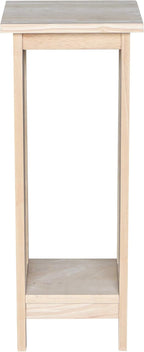 International Concepts Mission Plant Stand, 30-Inch High, Solid Parawood, Unfinished