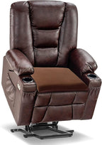 Sigmat Recliner Cushion for Elderly with Memory Foam 20x20x3 Inches Large Square Seat Cushion for Recliner Chair, Floor Pillow, Truck Seat Cushion Grey