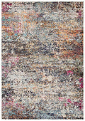 SAFAVIEH Madison Collection Accent Rug - 2'2" x 4', Black & Gold, Modern Abstract Design, Non-Shedding & Easy Care, Ideal for High Traffic Areas in Entryway, Living Room, Bedroom (MAD460Z) - color: Black/Gold, size: 2'2" x 4' (Rectangular)