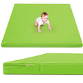 Waterproof Baby Play Mat for Floor Memory Foam 50 * 50 Cushion Playpen Playmat Tummy Time Crawling Mat Nursery Rug Thick Pad Create Soft & Safe Area for Infants,Toddler,Kids,Green