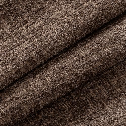 MIULEE Decorative Throw Pillow Covers 20x20 Pack of 2 Brown Couch Pillow Covers Soft Cozy Textured Chenille Pillowcases for Home Decor Sofa Living Room Cushion Bedroom - color: Brown, size: 20" x 20" (Pack of 2)
