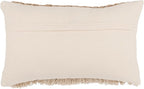 REDEARTH · Boho Textured Throw Pillow Cushion Covers - Lumbar Woven Tufted Decorative Farmhouse Cases Set for Couch, Sofa, Bed, Chair, Dining, Patio, Outdoor; 100% Cotton (12"x20", Black) Pack of 2