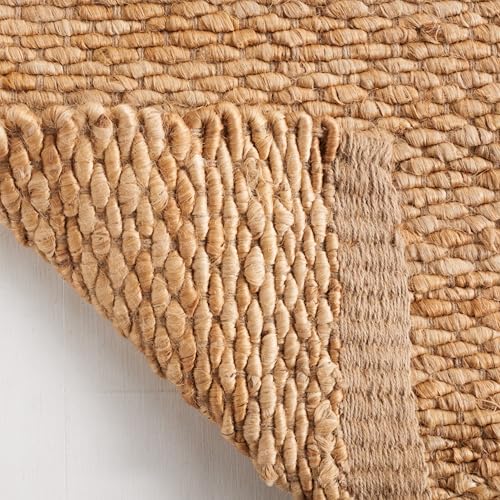 SAFAVIEH Natural Fiber Collection Runner Rug - 2'6" x 10', Natural, Handmade Jute, Ideal for High Traffic Areas in Living Room, Bedroom (NF459A) - size: 2'6" x 10' (Runner)