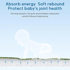 Baby Play Mat for Floor Nursery Muscle Mat Area Playroom Rug 39"x59" Memory Foam 1.3" Thick Crawling Mat for Babies,Toddlers, Infants,Kids (Moss Green)