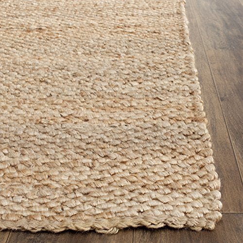 SAFAVIEH Natural Fiber Collection Runner Rug - 2'6" x 10', Natural, Handmade Jute, Ideal for High Traffic Areas in Living Room, Bedroom (NF459A) - size: 2'6" x 10' (Runner)