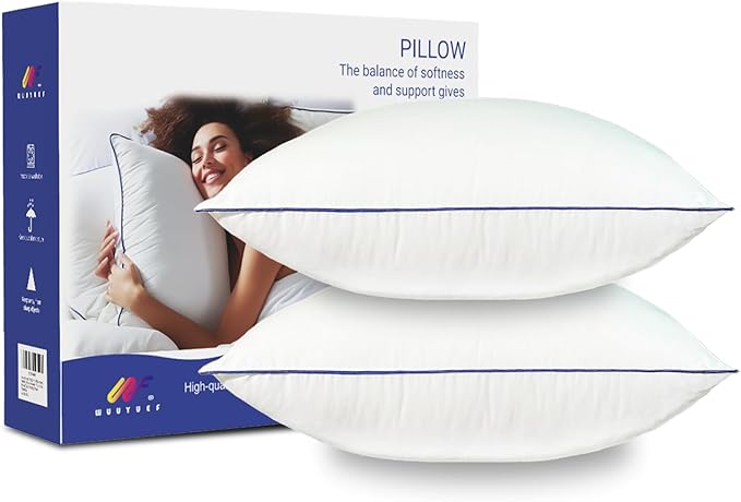 20x20 Pillow Inserts Set of 2 – Soft Hypoallergenic Square Pillow Inserts, Oeko-TEX Certified Virgin Fiber Filling, Machine Washable
