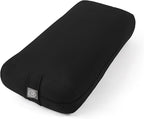 Meditation Cushion Bolster Pillow for Restorative Yoga – Supportive Cushion for Meditation, Pilates, and Relaxation – Filled with Buckwheat Hulls - Removable Cover