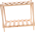 Alipis Bamboo Plant Stand Boho Style Flowerpot Rack Decorative Garden Pot Holder